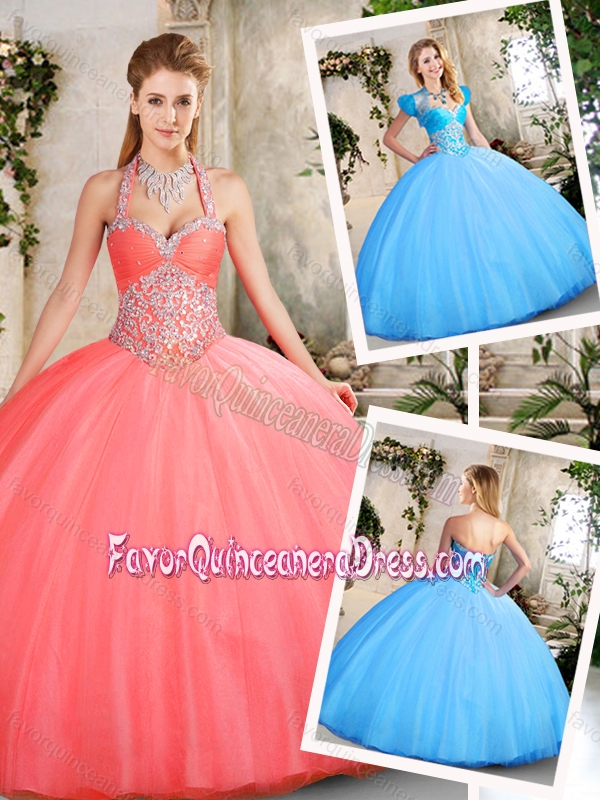 Latest Ball Gown Sweetheart Beading Quinceanera Dresses