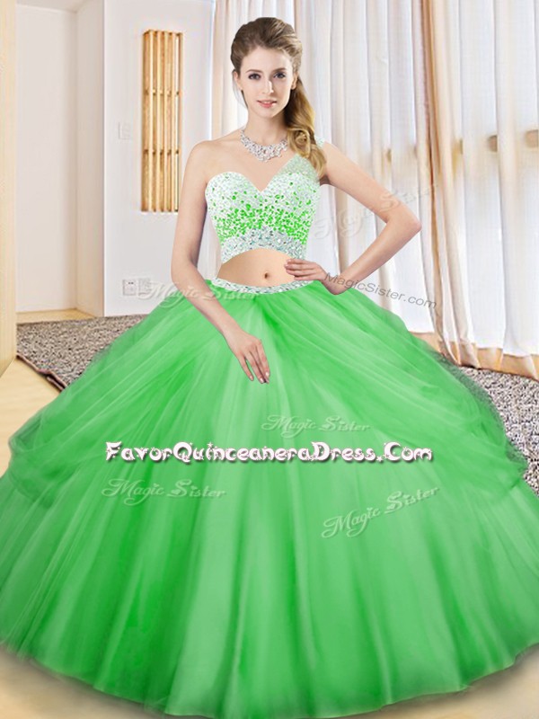  Floor Length Criss Cross Quinceanera Dresses for Military Ball and Sweet 16 and Quinceanera with Beading and Ruching and Pick Ups