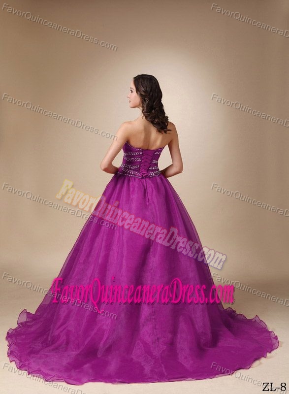 Essential Sweetheart Neckline and Beads on Waist Quinceanera Gown Dresses