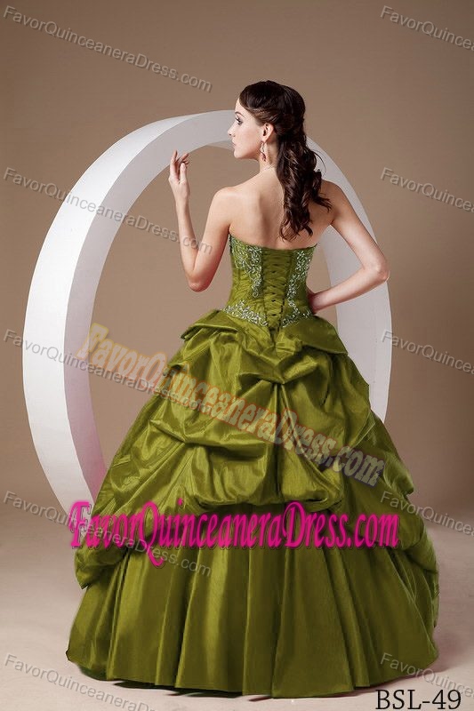Cheap Sweetheart Quinceanera Dresses Under 200 Taffeta with Appliques