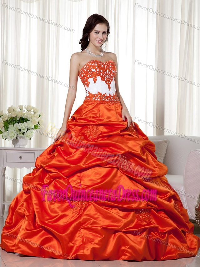 Pretty A-line Sweetheart 2014 Quinceanera Dress with Beading and Pick-ups