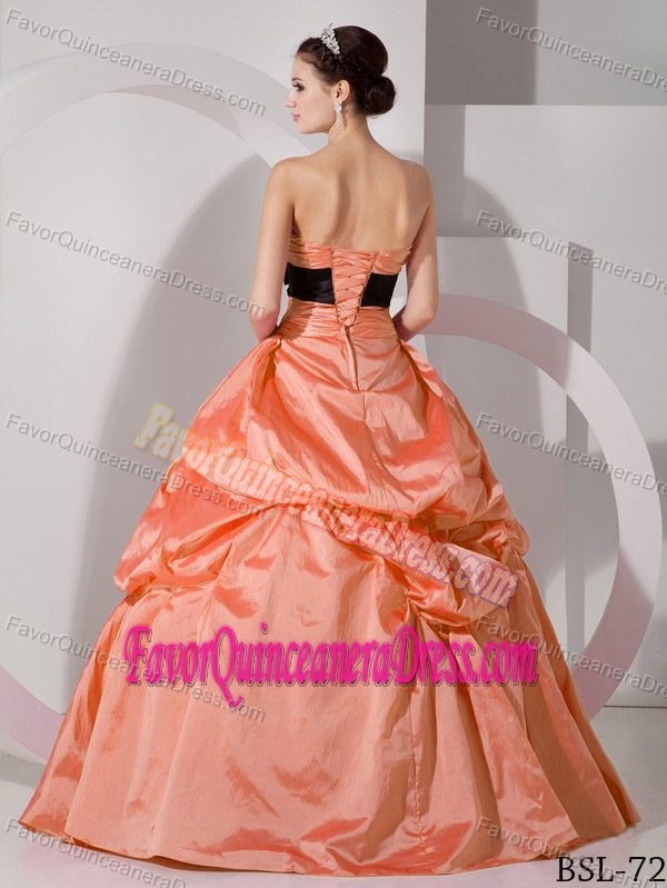 Ball Gown Sweetheart Quinceanera Dress with Ruching and Pick-ups in 2013
