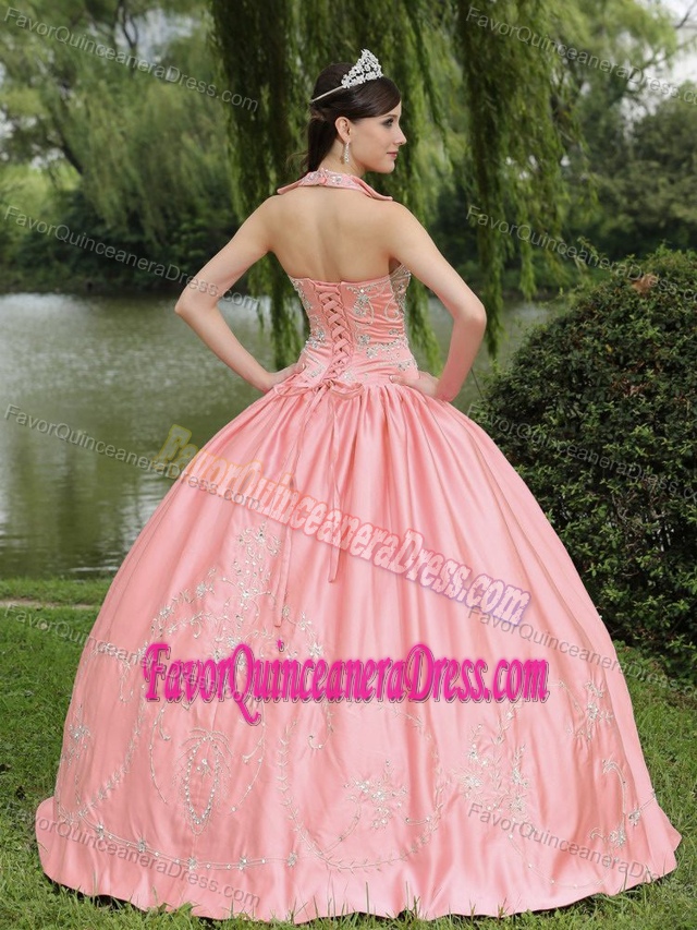 Popular 2013 New Arrival Beaded Quinceanera Dress in Watermelon Red