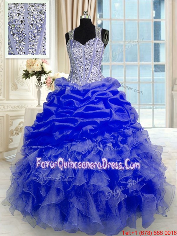 Clearance With Train Sweet 16 Quinceanera Dress Sweetheart Sleeveless Brush Train Lace Up