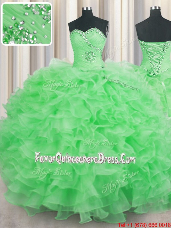 Exceptional Floor Length Quinceanera Dress Sweetheart Sleeveless Lace Up