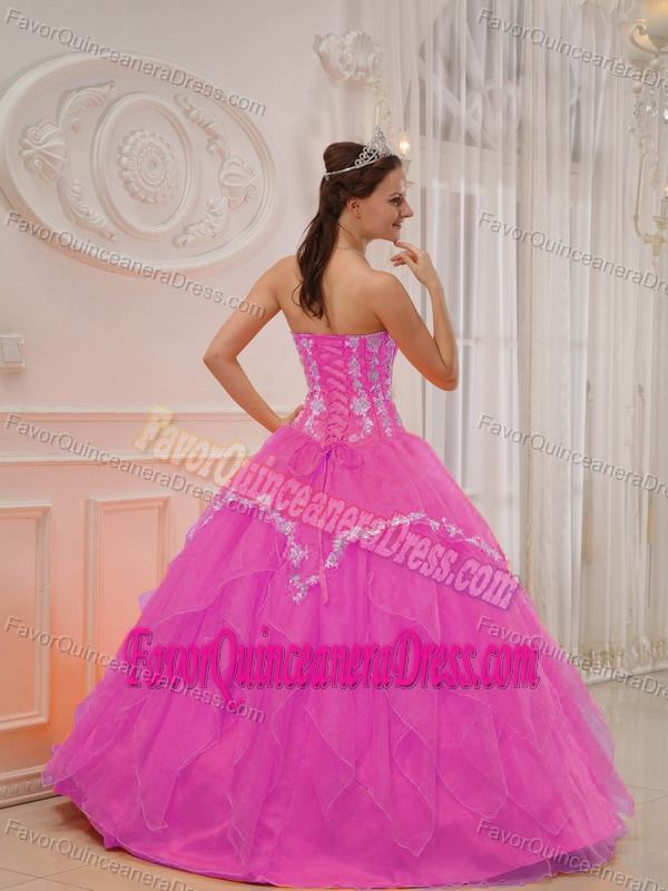 Modern Sweetheart Quinceanera Dress for Women with Appliques and Beading