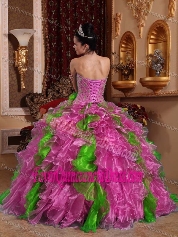 Exclusive Ball Gown Sweetheart Quinceanera Dress with Beading and Layers