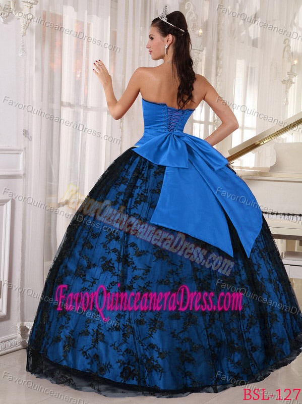 Attractive Teal Sweetheart Tulle and Taffeta Lace Quinceanera Dress for 2014