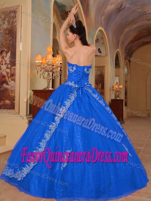 Special Blue Sweetheart Quinceanera Dresses with Embroidery and Beading