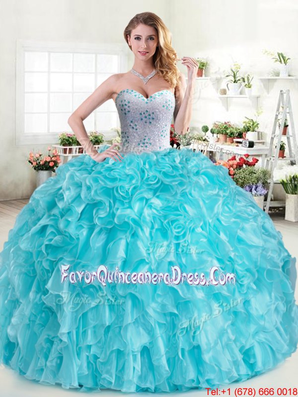  With Train Coral Red Quinceanera Dresses Sweetheart Sleeveless Brush Train Lace Up