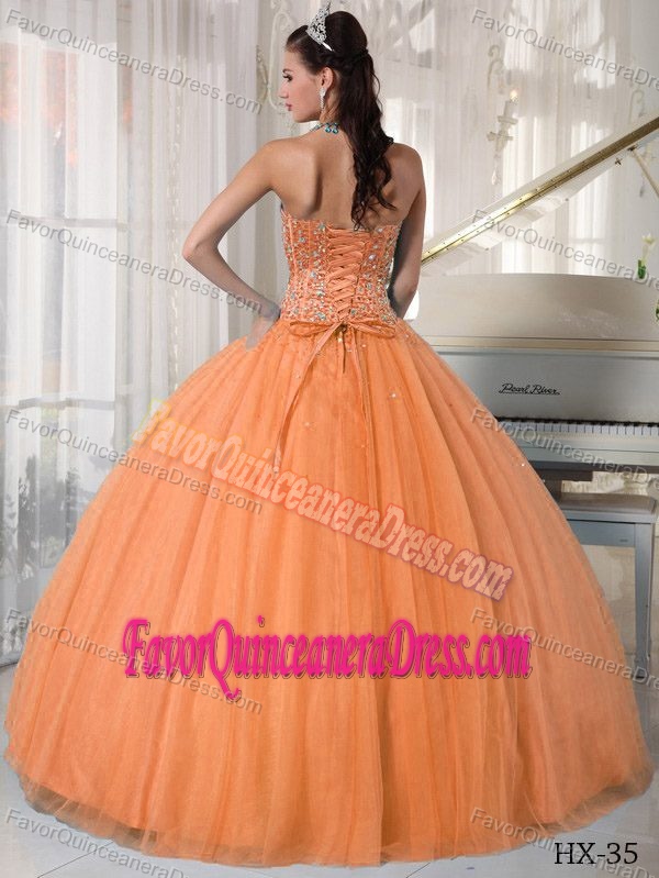 Beautiful Ball Gown Sweetheart Quinceanera Gown Dresses with Beading