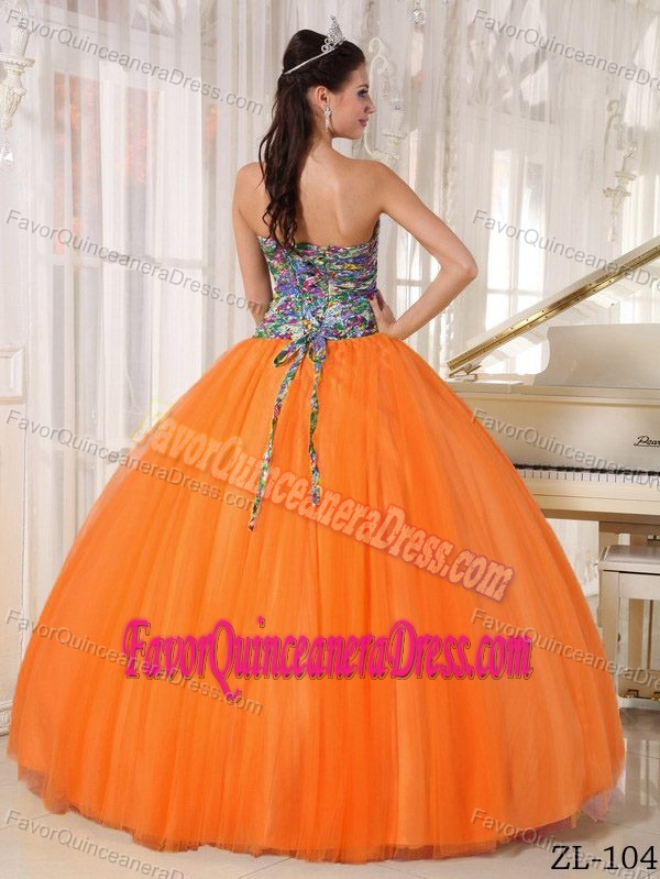 Colorful Special Ball Gown Sweetheart Quinceanera Dresses with Bowknot