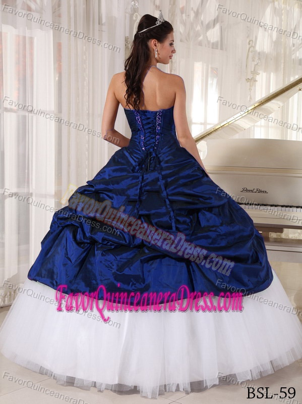 Multi-color Sweetheart Best Quinceanera Gowns in Taffeta and Tulle